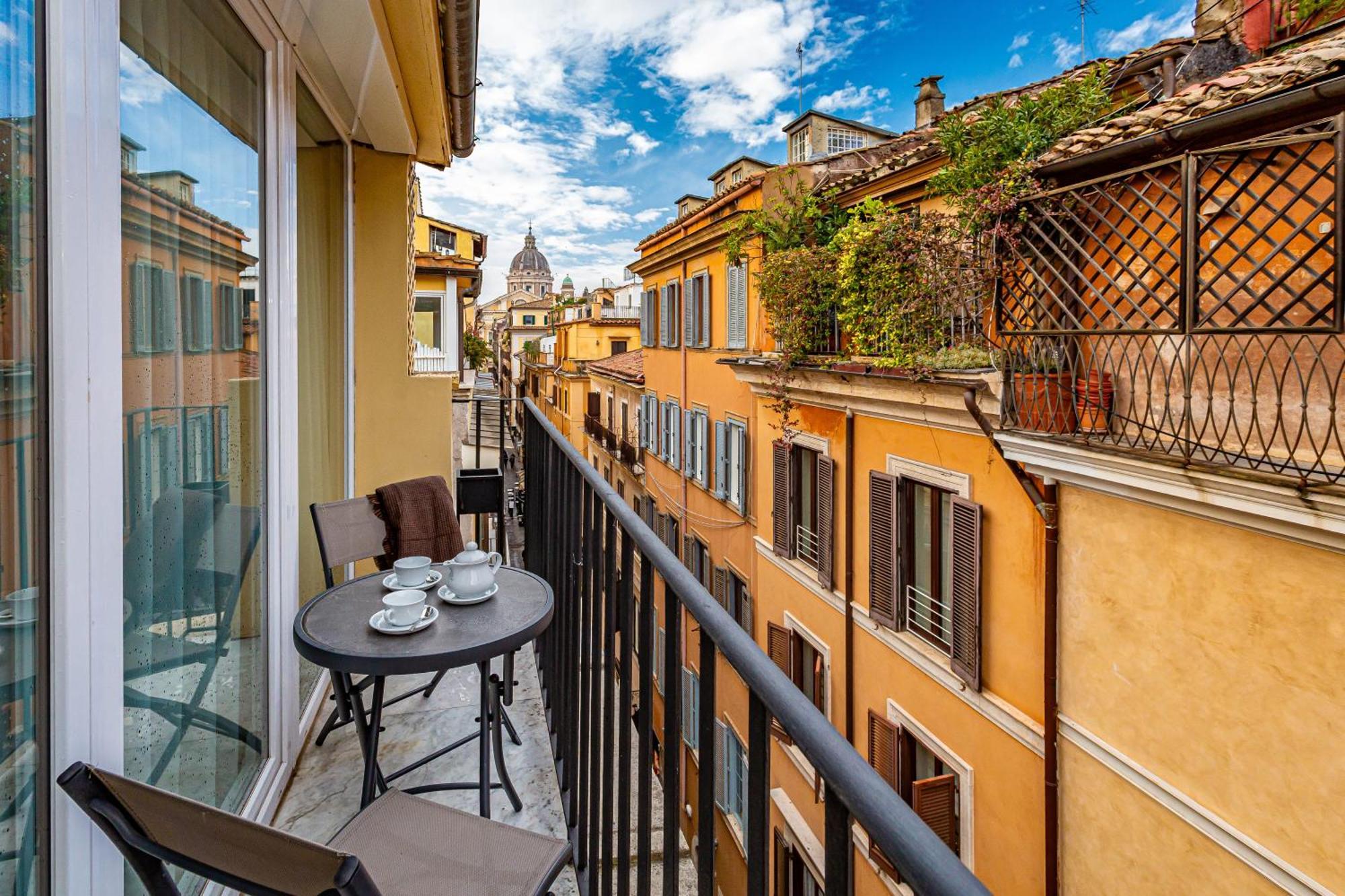 Luxury Over Time - With Terrace And View Of Piazza Di Spagna Appartamento